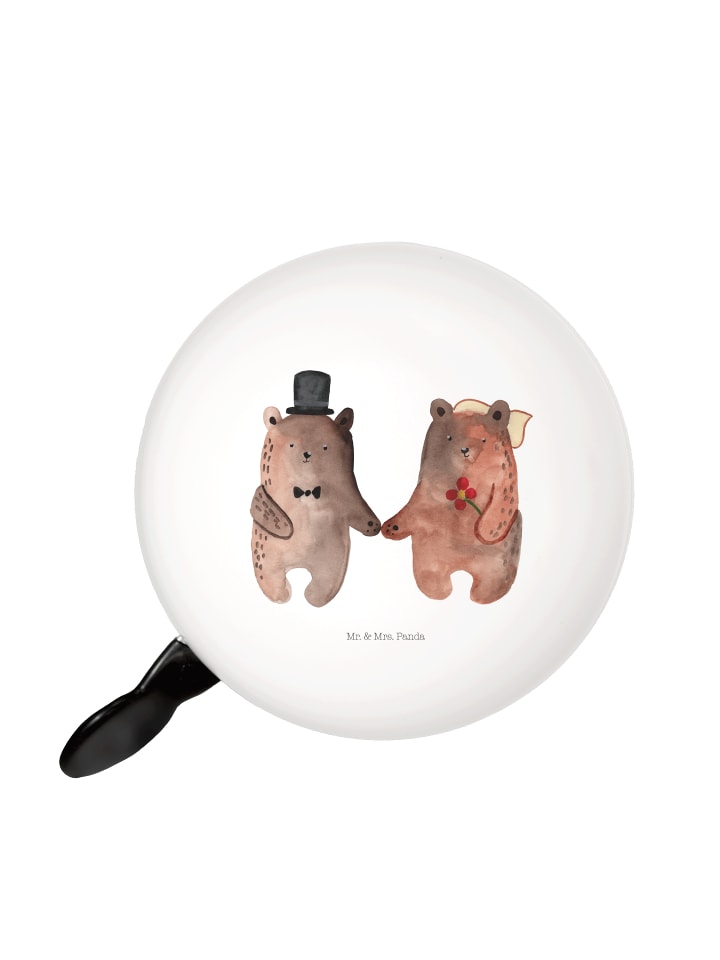 

Mr. & Mrs. Panda Велосипедный звонок, медведь, свадьба без слов, белый