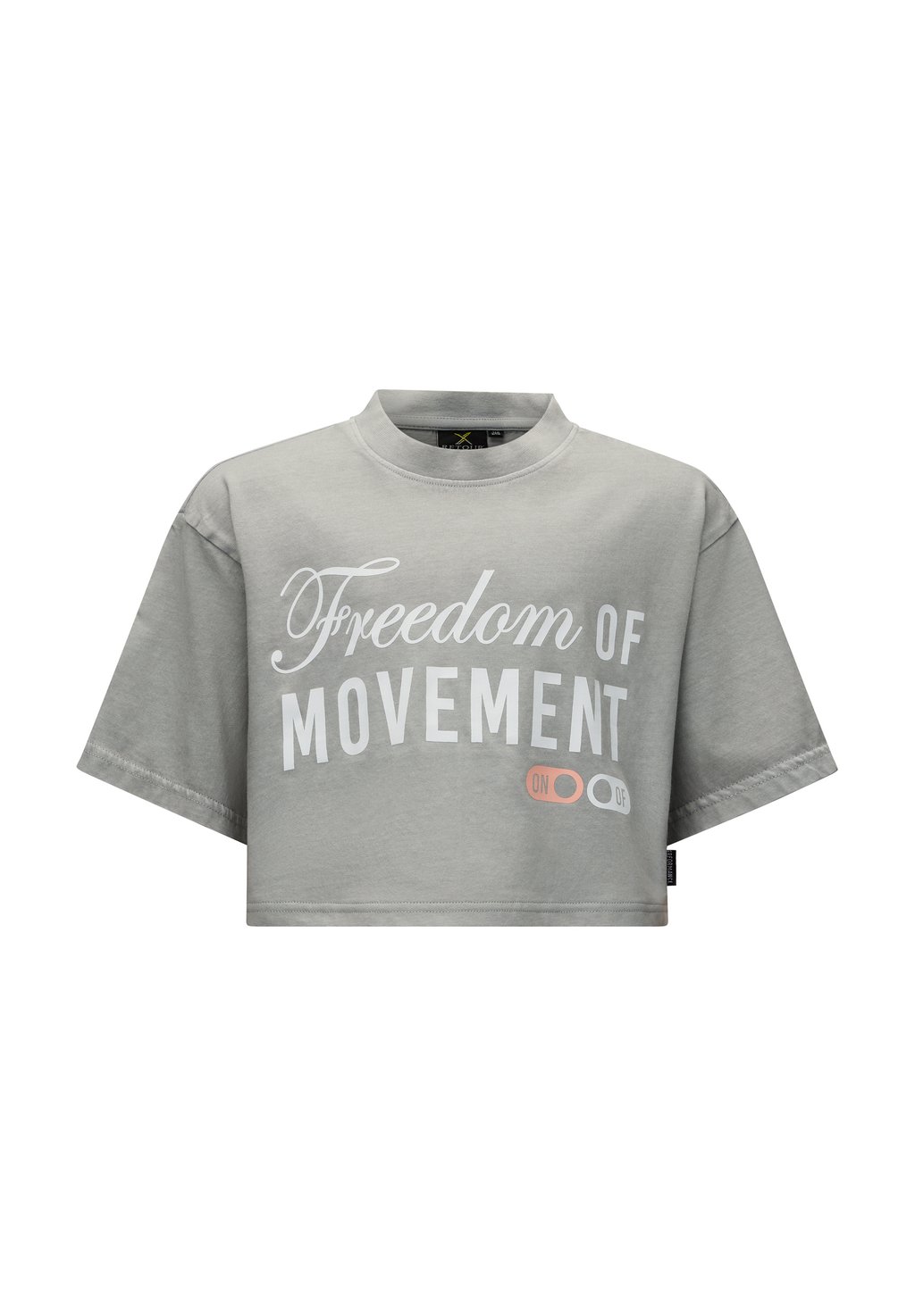 

Футболка с принтом ODA Retour Jeans, серый