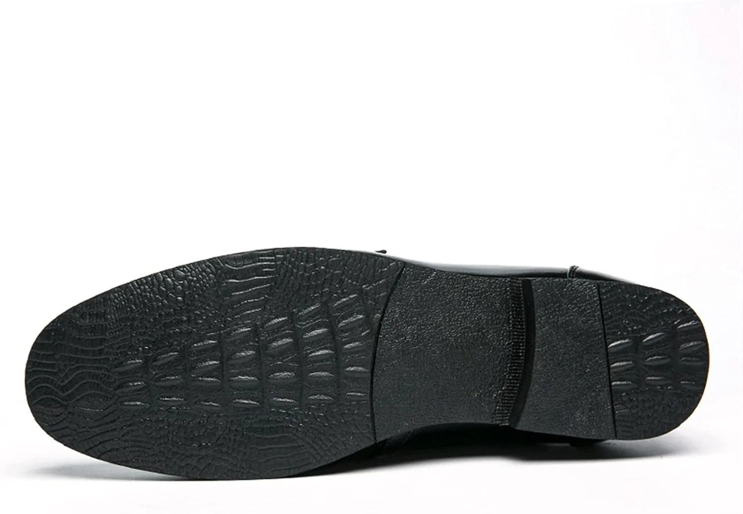 Мужские лоферы Breathable PU Leather Anti-Slip Comfortable Lightweight, Black PUGHGAETZF — фото 4