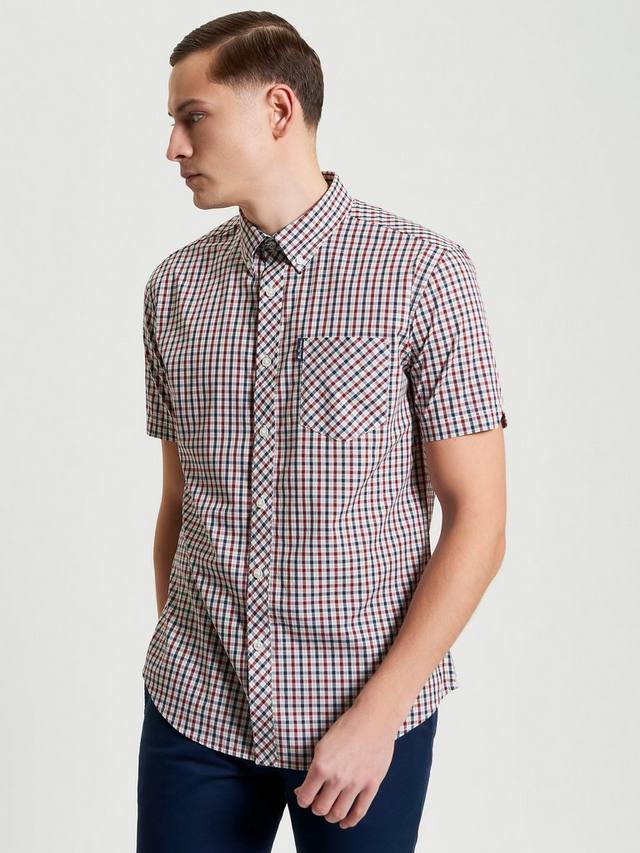 

Хлопковая рубашка House Check Regular Fit Ben Sherman