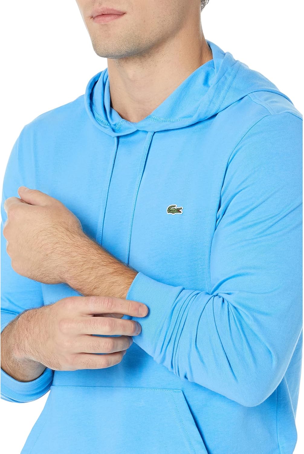 Lacoste толстовка с длинным рукавом и центральным карманом, футболка-джерси, Th9349, Argentine — фото 3