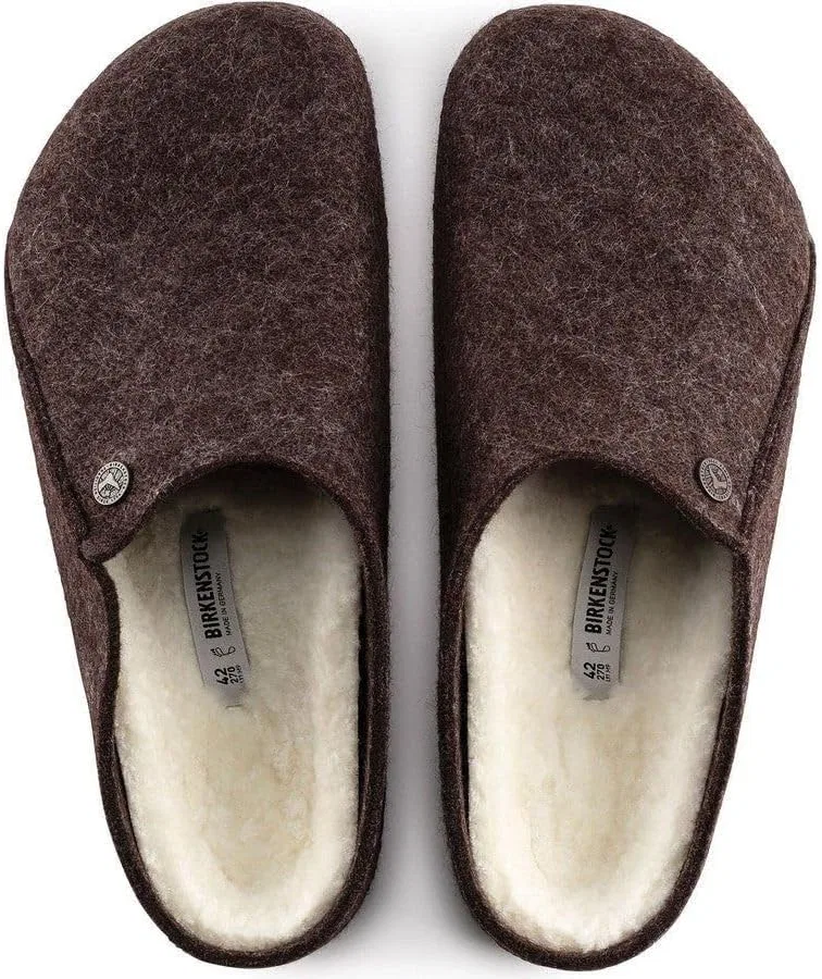 Мужские тапочки BIRKENSTOCK Zermatt Rivet, Brown — фото 4