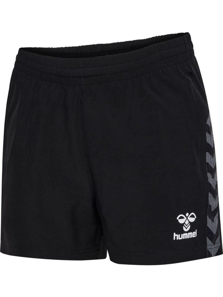 

Короткие шорты Hmlauthentic Woven Shorts Woman черного цвета Hummel