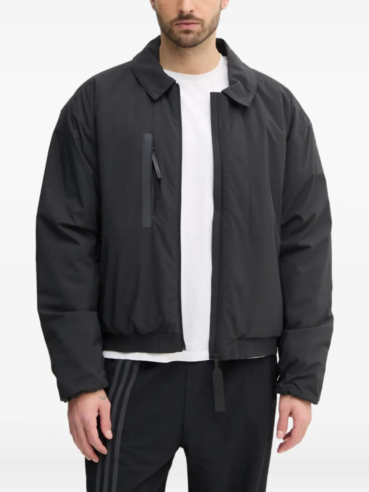 

Куртка Adidas с тремя полосками, черный