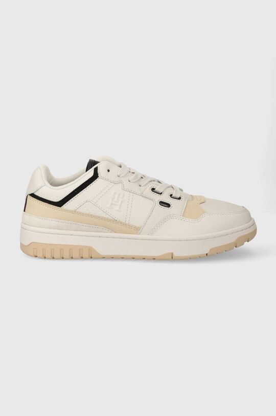 

Кожаные кроссовки TH BASKET STREET LTH Tommy Hilfiger, бежевый