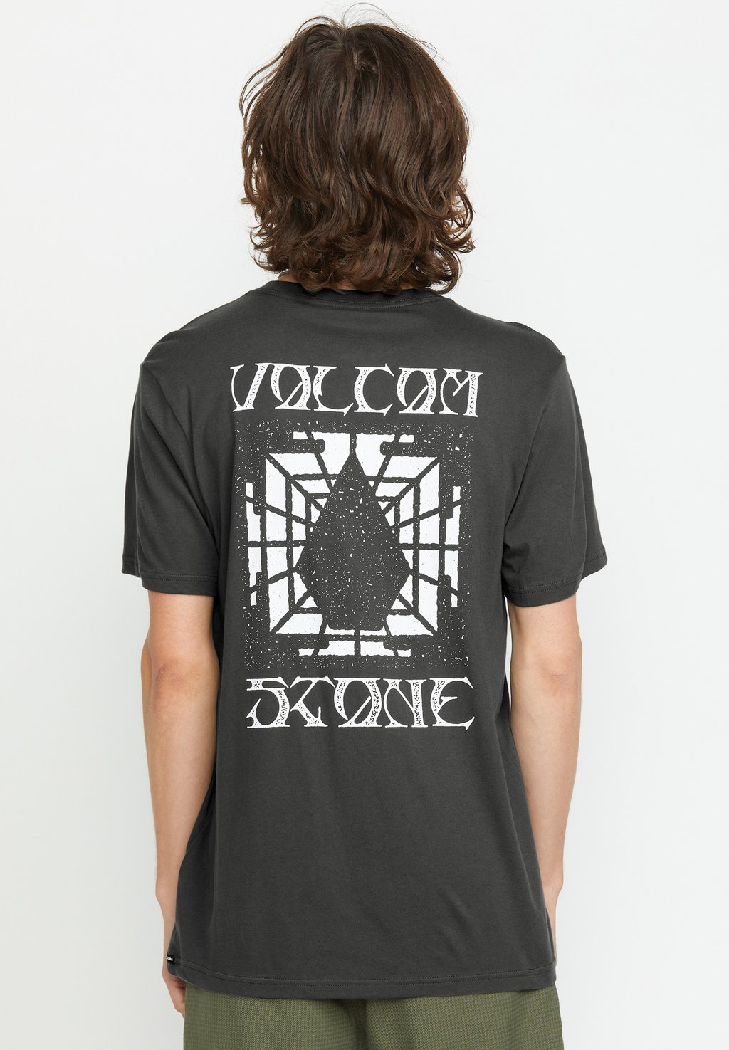 

Футболка с принтом WITHIN Volcom, серый