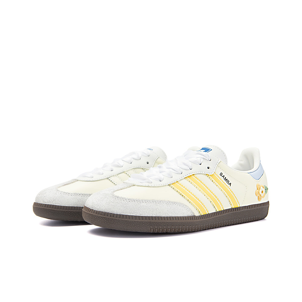 Adidas originals Samba Series Обувь для скейтбординга унисекс, Lemon — фото 3