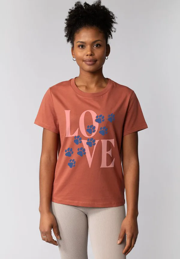 

Футболка с принтом pfotenliebe Watapparel, Heritage Brown, Коричневый, Футболка с принтом pfotenliebe Watapparel, Heritage Brown