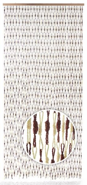 

Штора Kobolo KNOTS, 100x220x2 см, коричневый