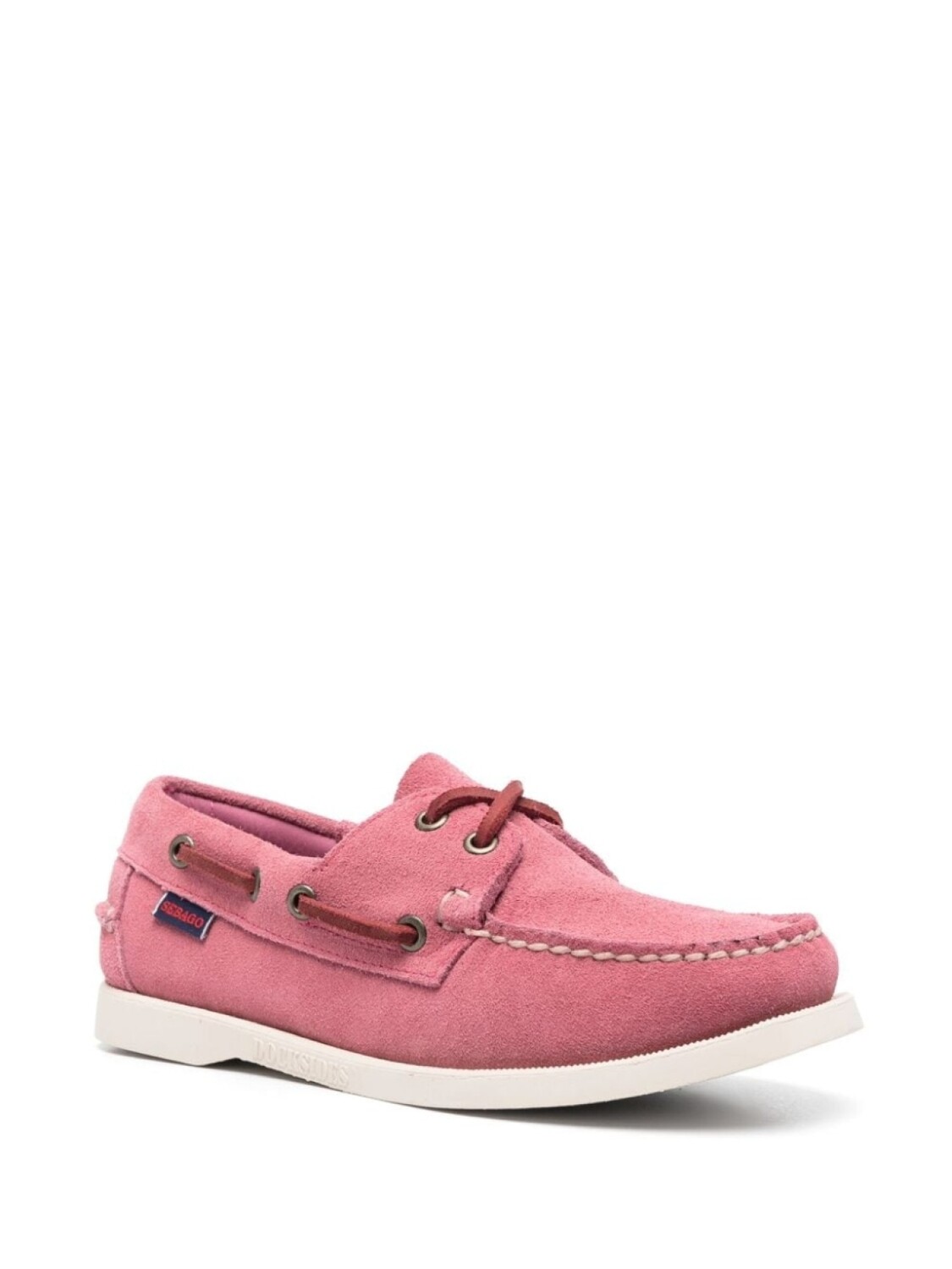 Sebago топсайдеры на контрастной подошве, розовый — фото 2
