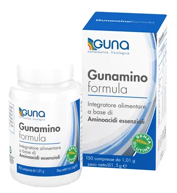 

Gunamino Formula 150 таблеток, добавка незаменимых аминокислот