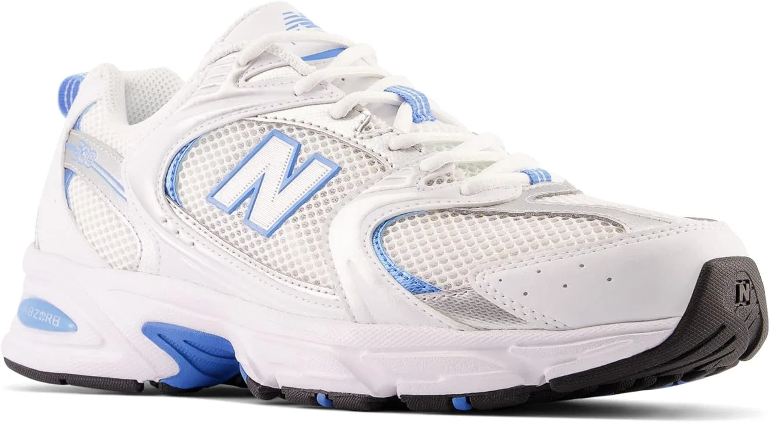 Кроссовки, бренд New Balance, цвет White Blue — фото 4