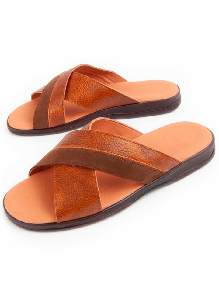 

Purapiel Сандалии Beira коричневого цвета