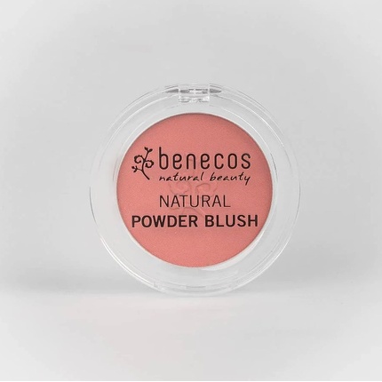 Benecos Natural Cosmetics Компактные румяна с органическим касторовым маслом, мальва, роза Benecos - Natural Beauty — фото 3
