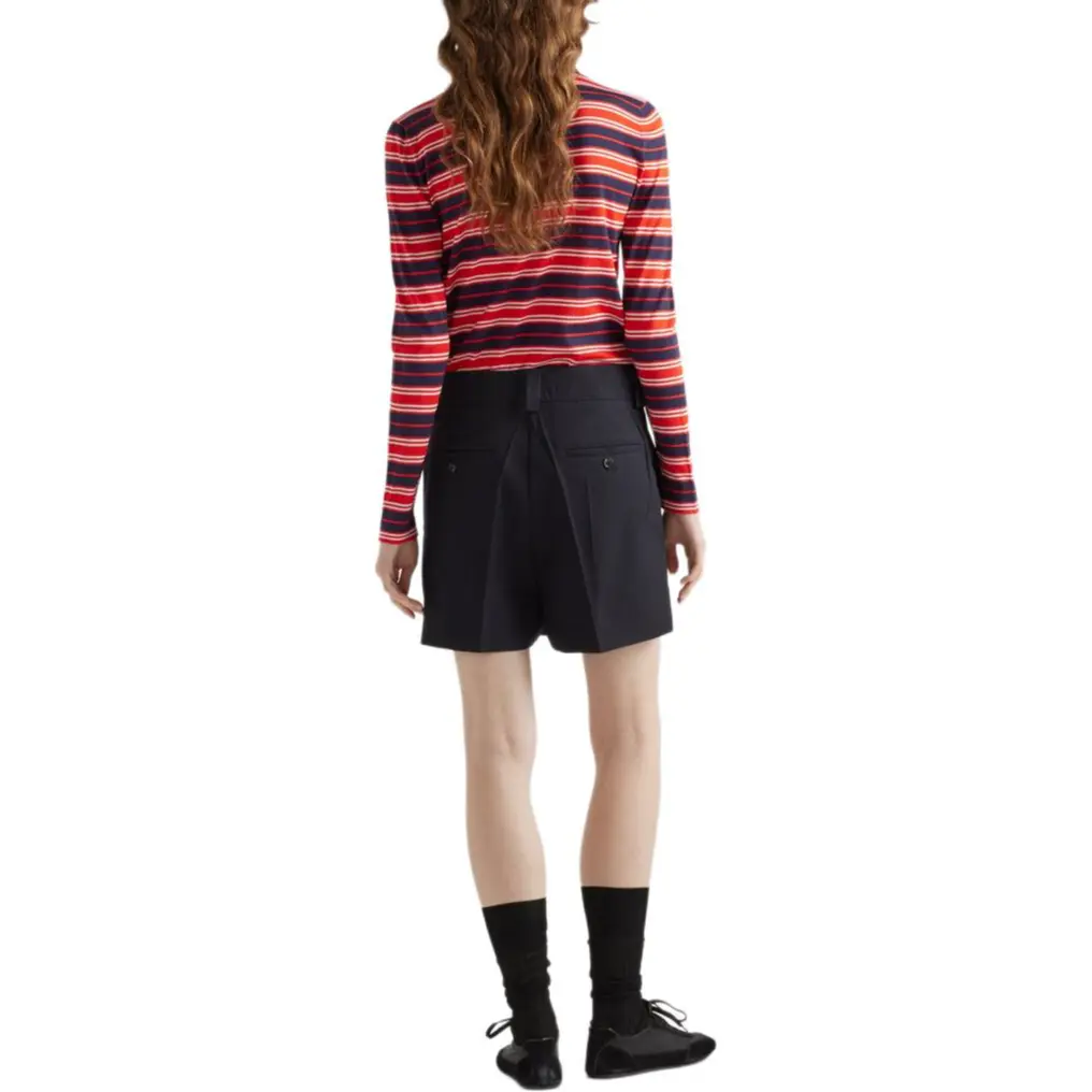 PRADA Коллекция женской одежды SS25 Весна-Лето Пола рубашка Women's Red — фото 4