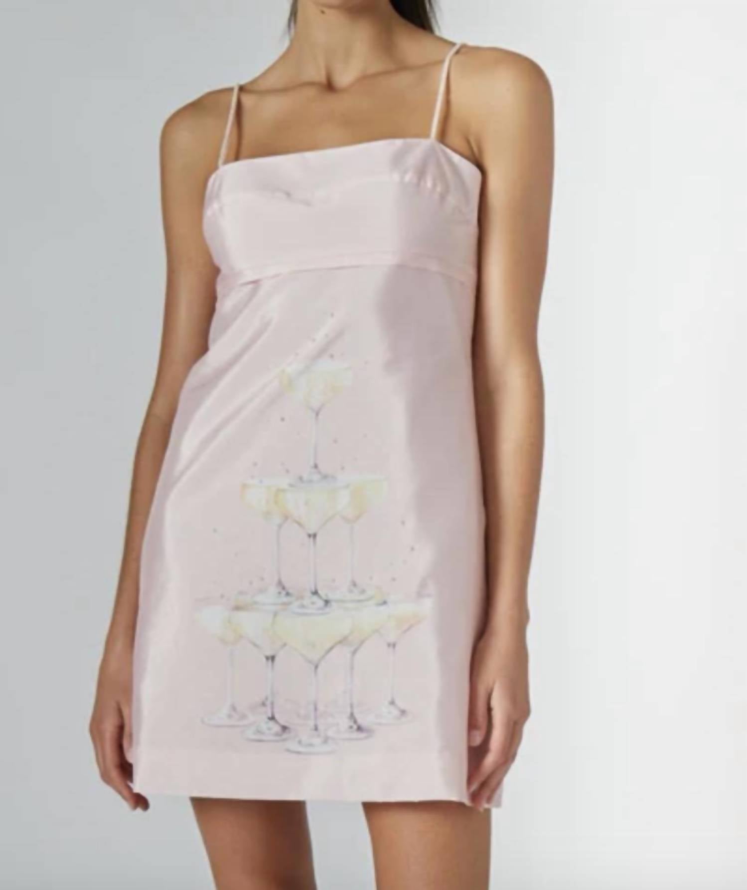 

Гвен Платье Розового Цвета Rachel Antonoff