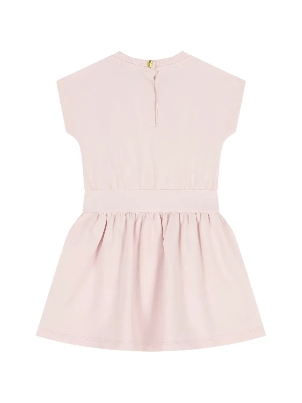 Платье с оборками и логотипом Escada Kids, розовый — фото 2
