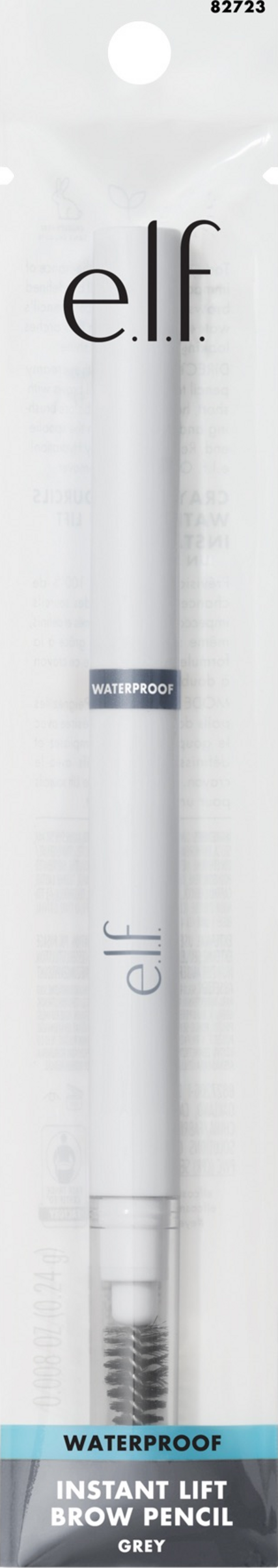 

Карандаш для бровей e.l.f. Cosmetics Instant Lift Waterproof Brow Pencil Grey
