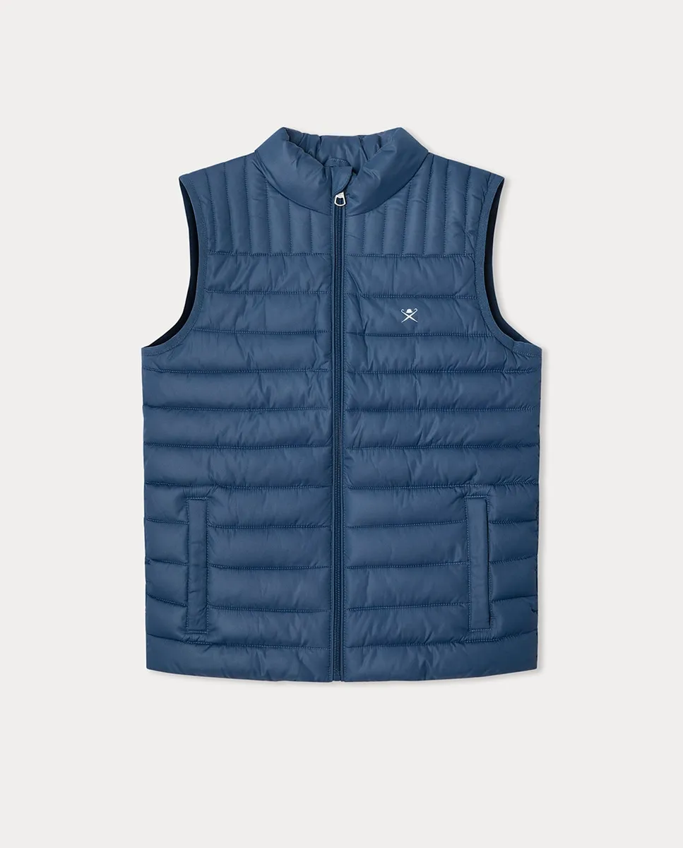 

Детский утепленный жилет Hackett, индиго