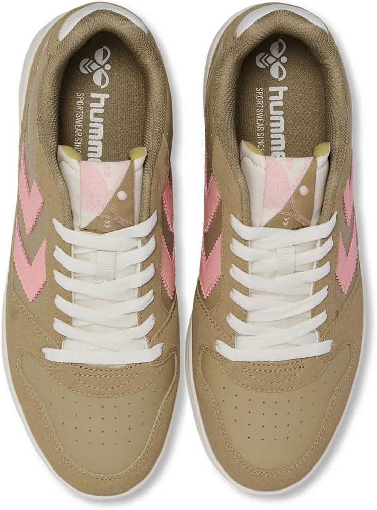 Кроссовки Hummel Unisex St. Power Play Sp Trainers, цвет Cornstalk — фото 4