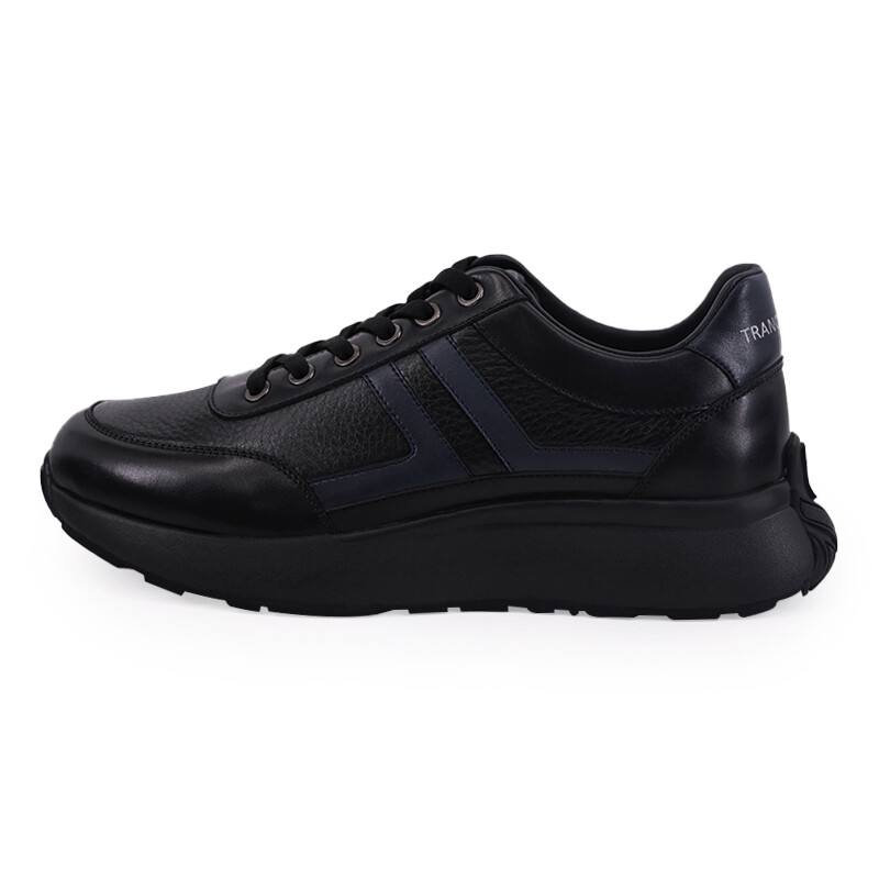 

Кроссовки TRANOI Casual Shoes Men Low-Top Black, Черный, Кроссовки TRANOI Casual Shoes Men Low-Top Black