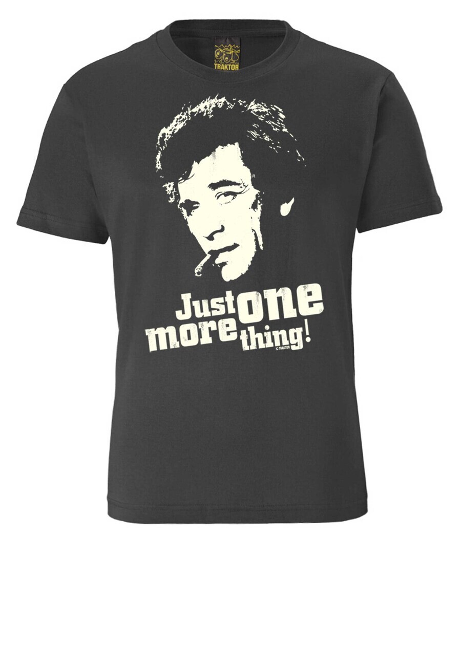 

Футболка LOGOSHIRT Shirt Columbo - Just One More Thing, темно-серый