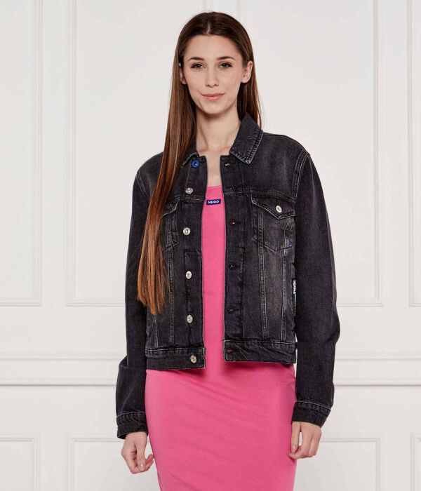 

Джинсовая куртка Regular fit Karl Lagerfeld Jeans, черный