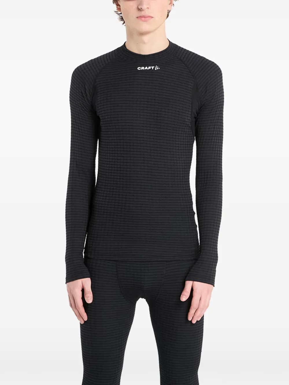 

Лонгслив с круглым вырезом CRAFT, черный