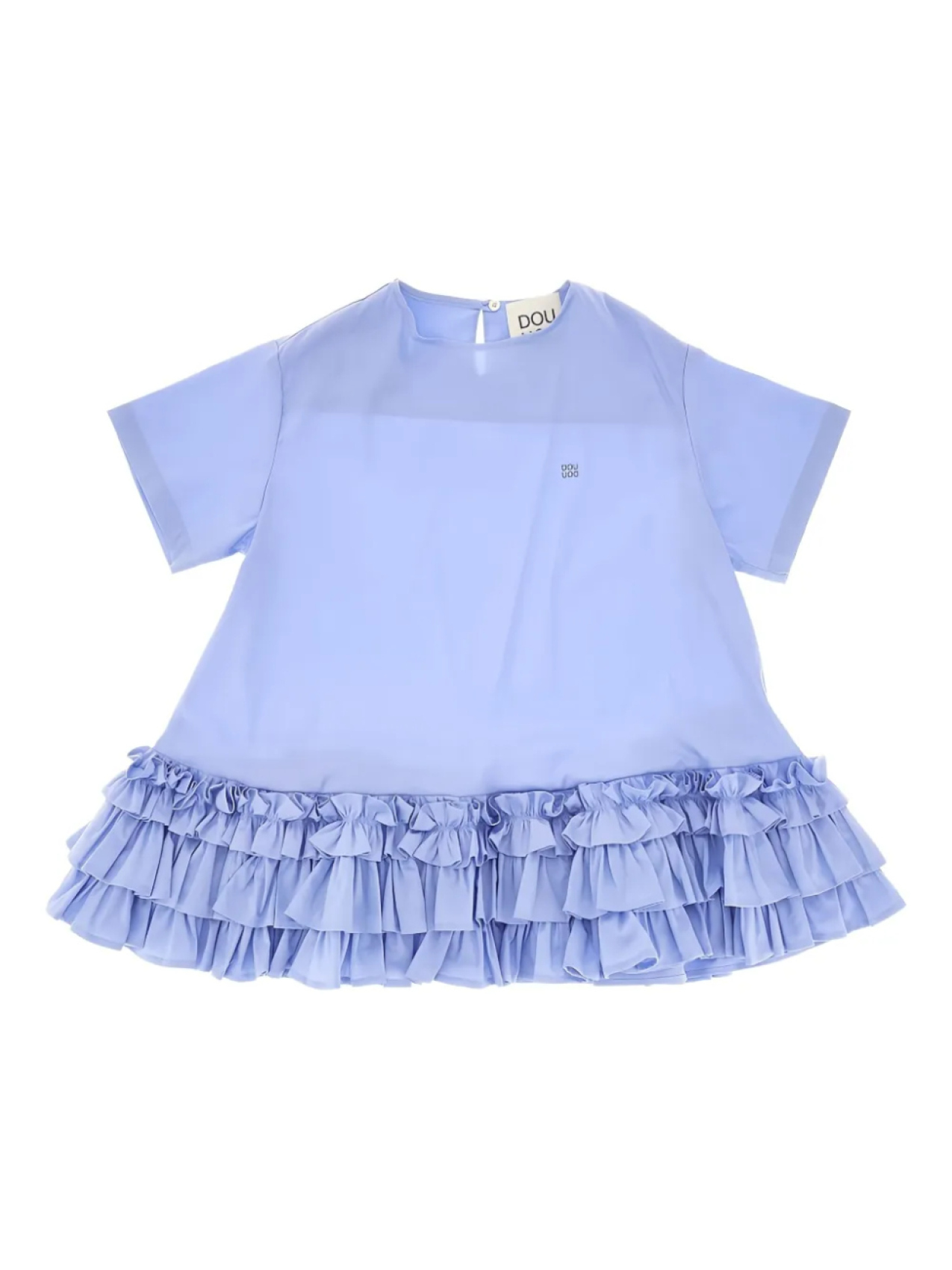 

Платье с оборками Douuod Kids, синий