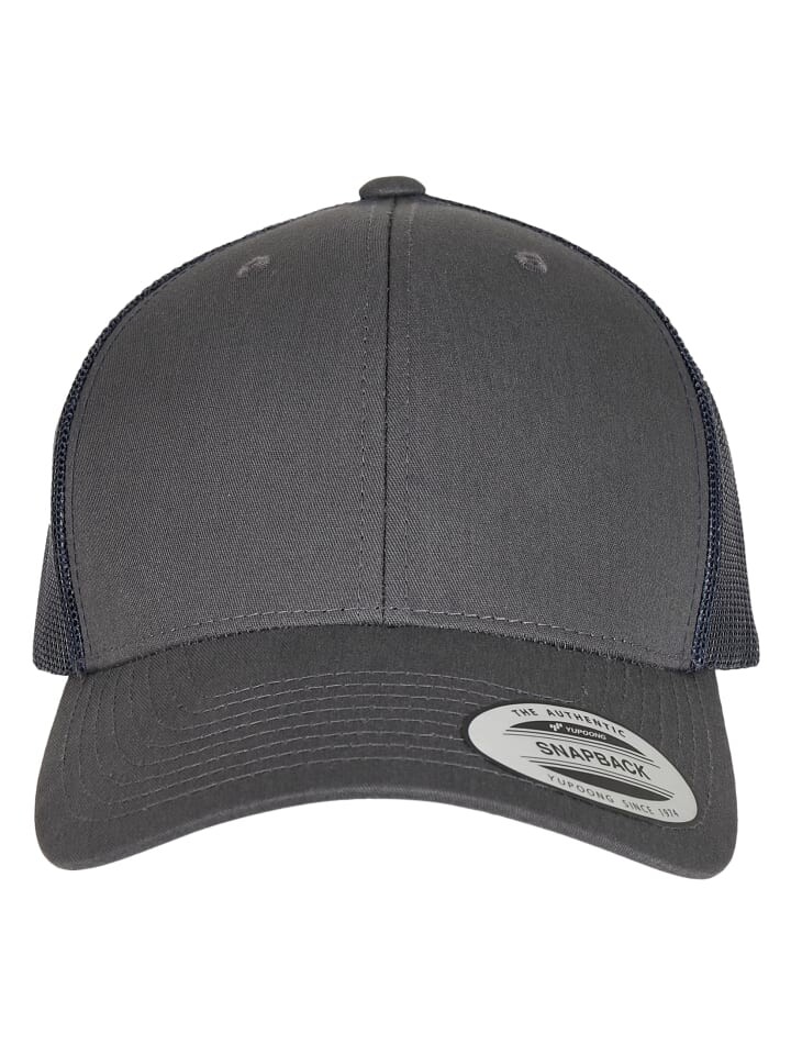 

Бейсболка Flexfit Trucker, цвет charcoal/navy