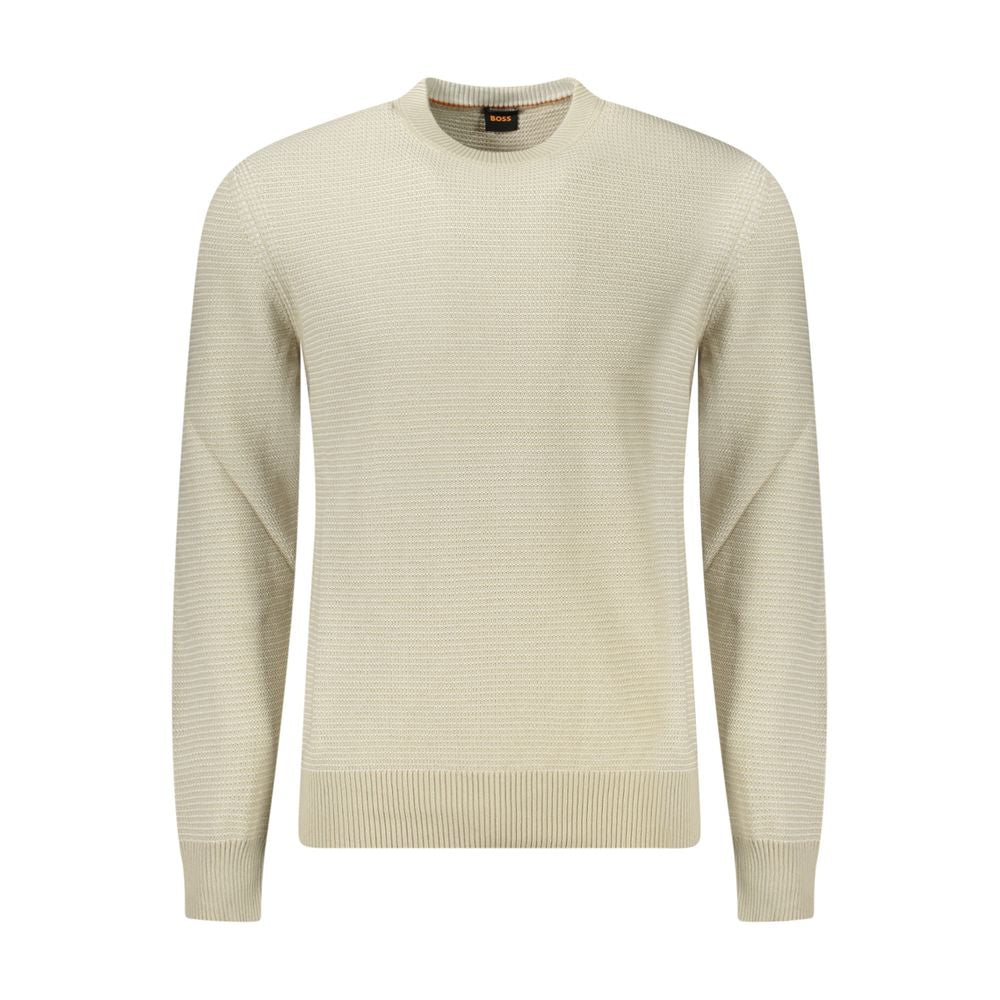 

Мужской свитер Hugo Boss Cotton Men, бежевый