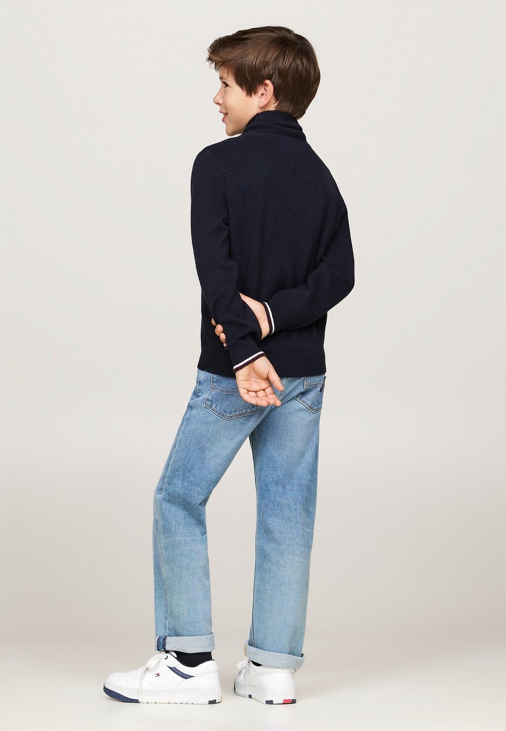 

Джемпер ESSENTIAL REG TURTLENECK Tommy Hilfiger, темно-синий