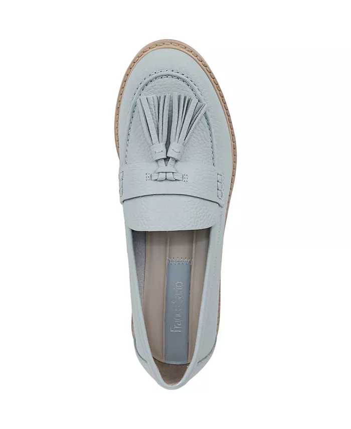 Женские лоферы Carolyn Low Profile с кисточками Franco Sarto, синий — фото 4