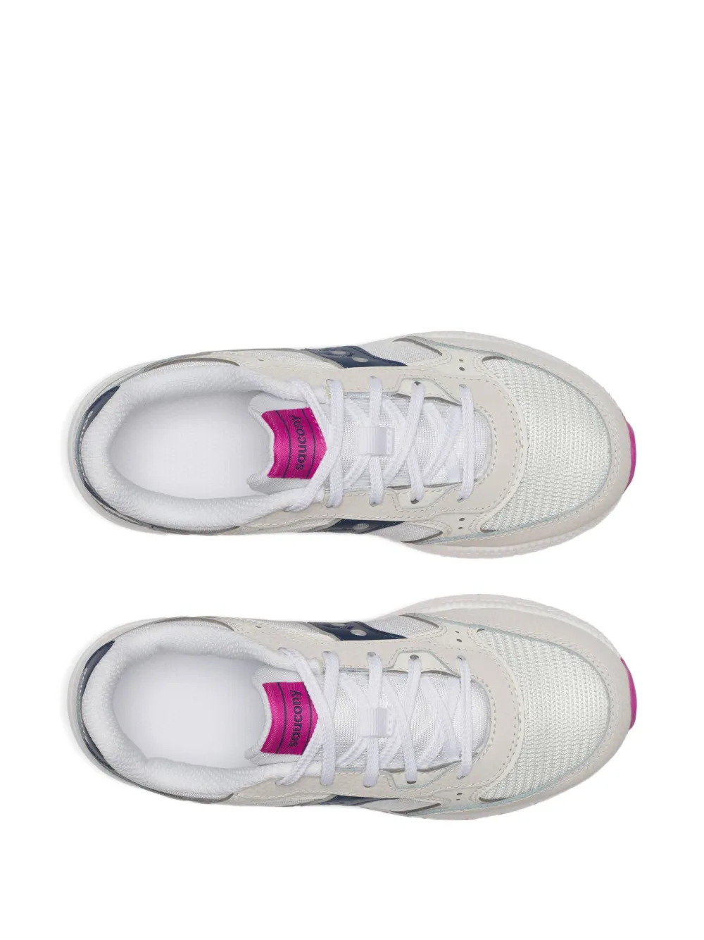 Кроссовки Eclipse KDZ с сетчатыми вставками Saucony Kids, белый — фото 4