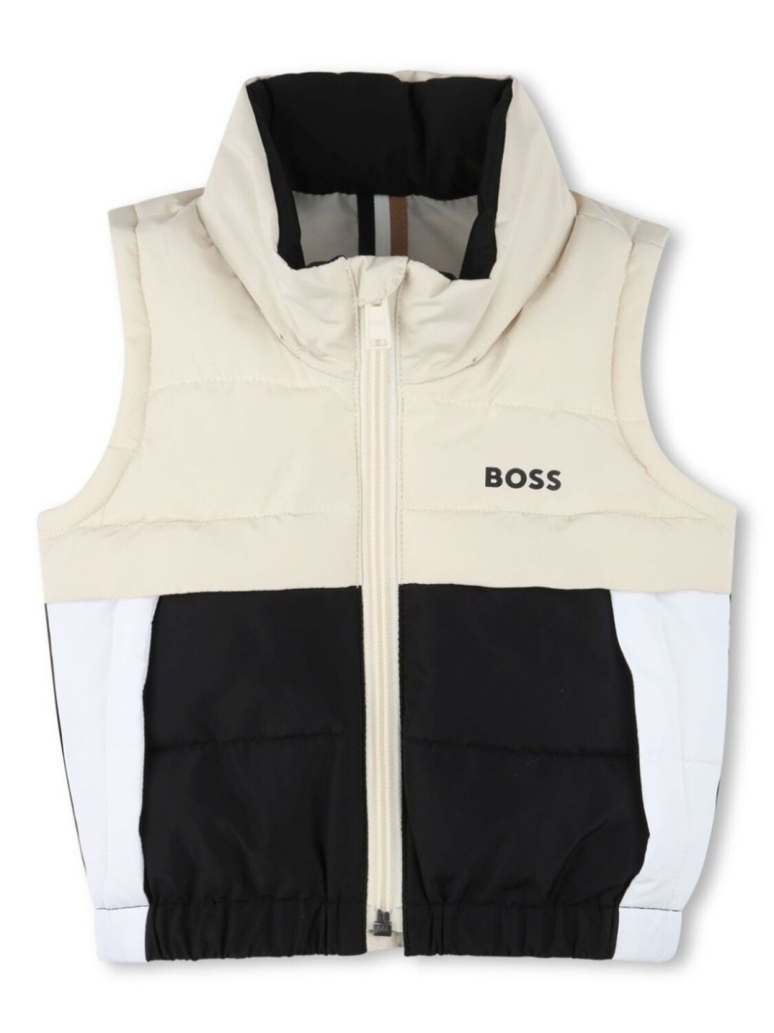 

BOSS Kidswear пуховик с логотипом, нейтральный