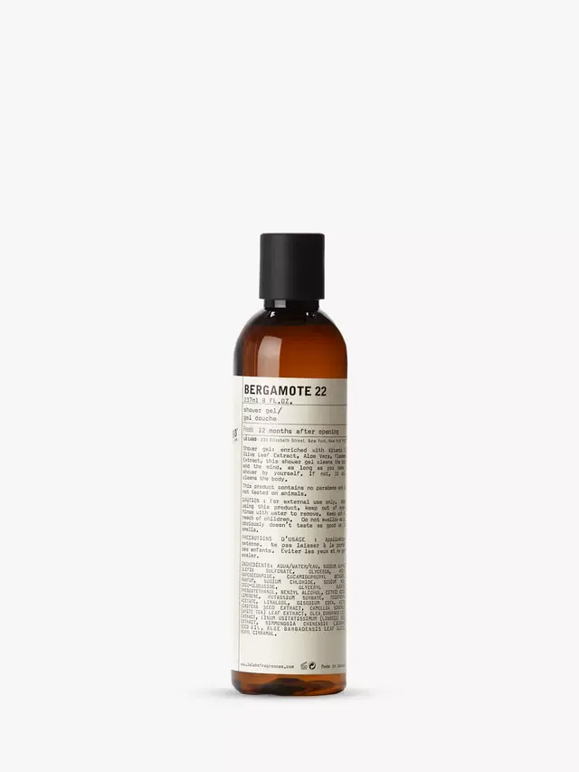Гель для душа Bergamote 22, 237 мл Le Labo