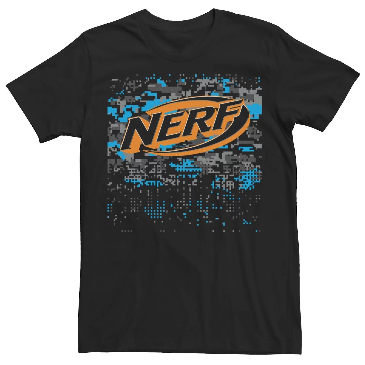 

Мужская футболка с камуфляжным принтом и логотипом Nerf Licensed Character