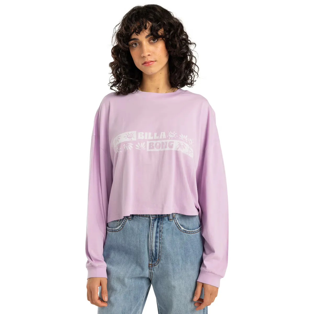 

Женская футболка Billabong Easy Days, лиловый