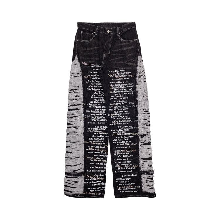 

Брюки Who Decides War Ultra Flare Denim, Coal