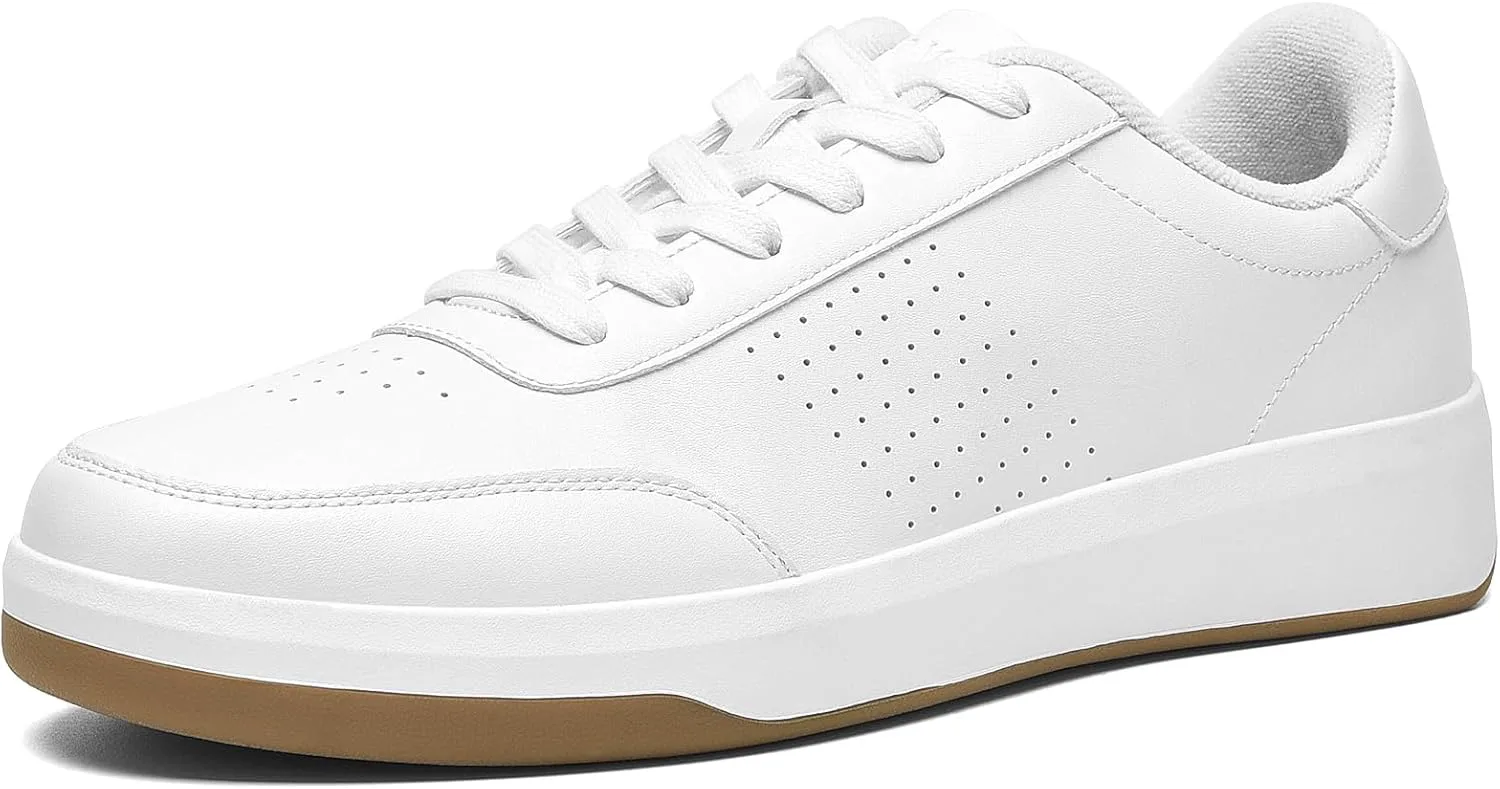 

Мужские повседневные кроссовки Bruno Marc с поддержкой свода стопы, модные и удобные туфли, белый