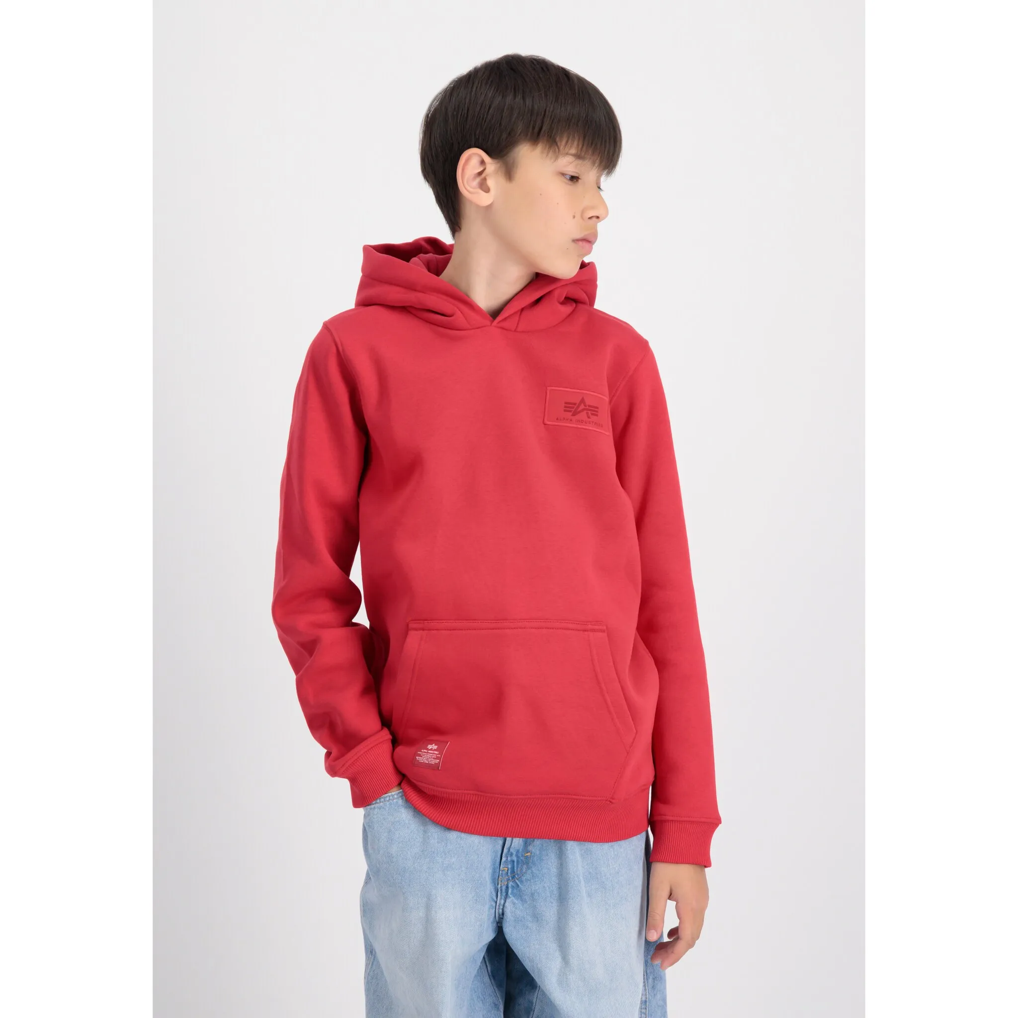 

Толстовка Alpha Industries «Alpha Industries Kids - Толстовки с принтом на спине Hoodie Kids», цвет mars red
