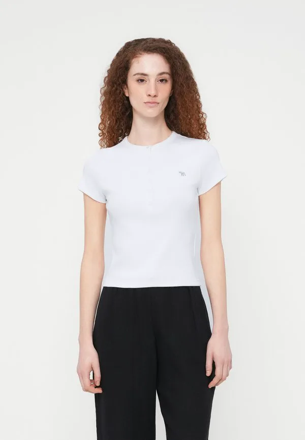 

Футболка-Поло icon базового стиля Abercrombie & Fitch, White, Белый, Футболка-Поло icon базового стиля Abercrombie & Fitch, White