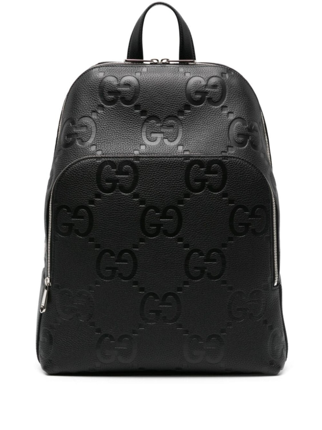 

Gucci большой рюкзак с узором Jumbo GG, черный