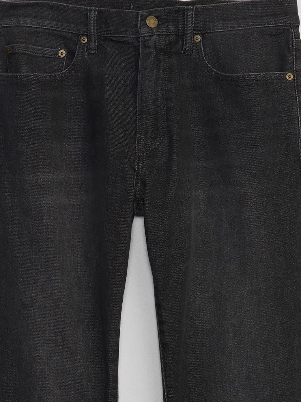 Джинсы Slim Fit GAP, Черный вымытый — фото 4