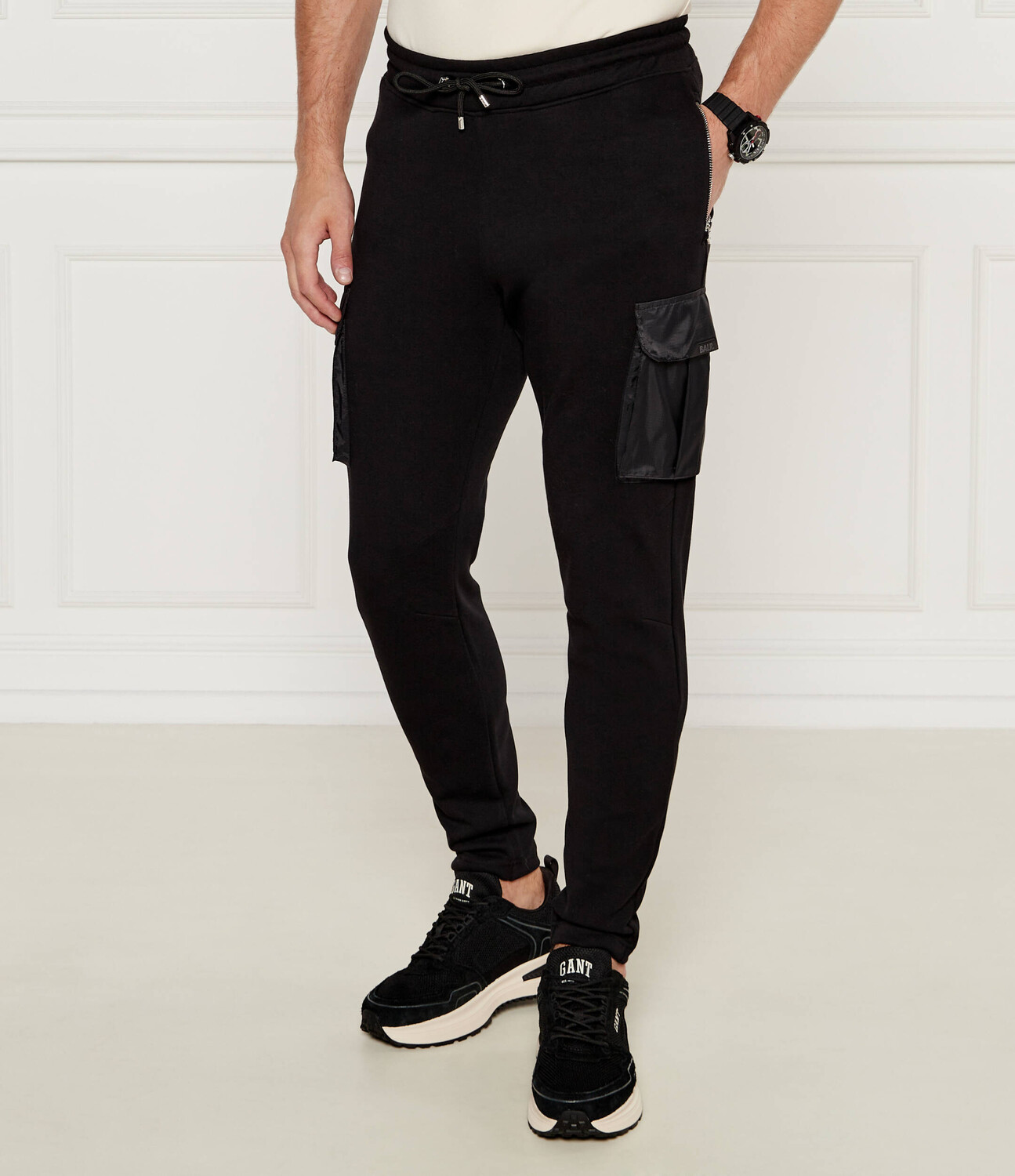 

Спортивные брюки BALR. jogger Q-Cargo Regular Fit, черный