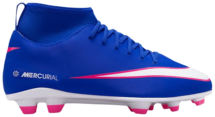 

Кроссовки Nike Jr. Mercurial Superfly 10 High MG GS, синий