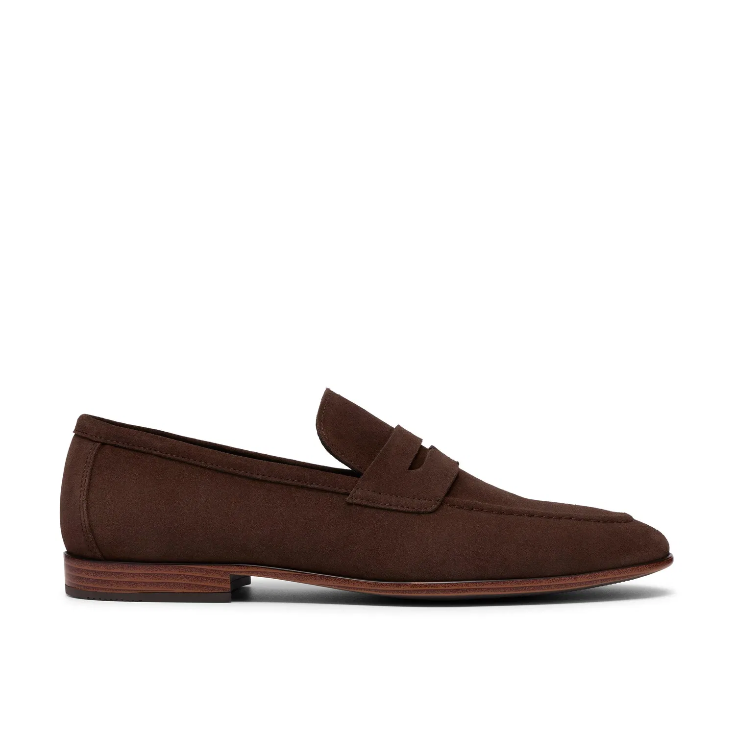 Лоферы из замши Clarks Winsford Easy, коричневый