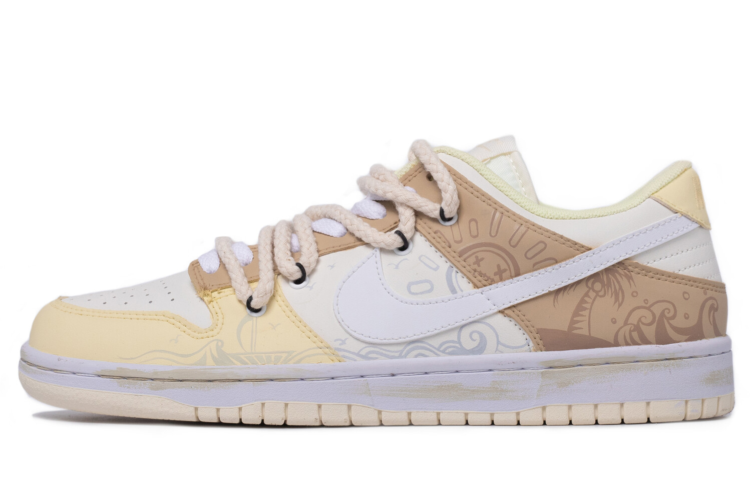 

Мужские кроссовки для скейтбординга Nike Dunk, Pastel Yellow