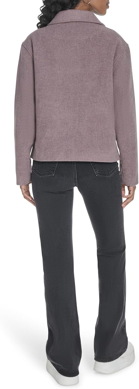 Женская шерстяная куртка Levi's Harper Shortie, New Rose Taupe — фото 4