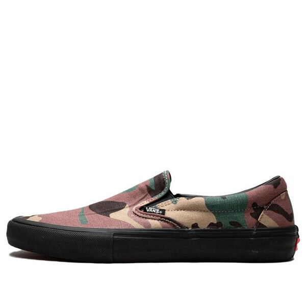 

Кроссовки slip on pro sneakers multicolor camouflage Vans, камуфляж, Бежевый, Кроссовки slip on pro sneakers multicolor camouflage Vans, камуфляж